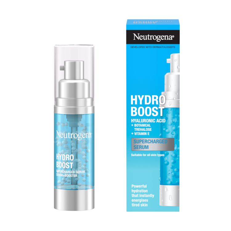 NEUTROGENA - PROMO PACK HYDRO BOOST Supercharged Serum - 30ml & Awakening Eye Cream - 15ml